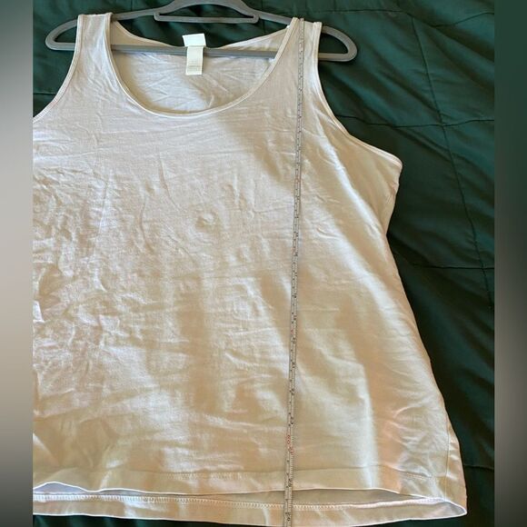 H&M White Basics Tank Top Size XXL - Picture 4 of 6